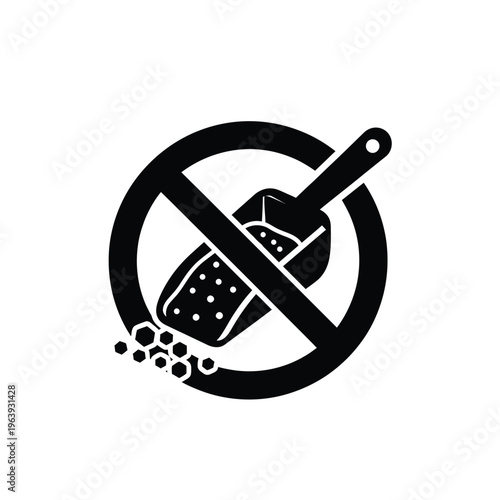 Illustration of vector no smoking sign with cigarette and ashtray prohibited symbol