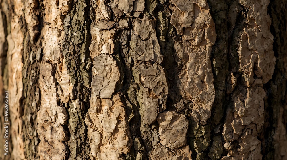 Obraz premium Closeup of tree bark texture.