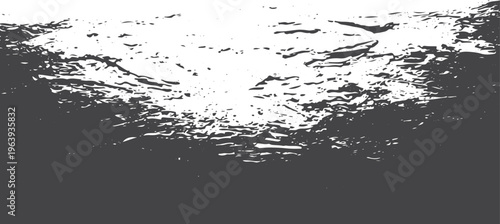 Abstract monochrome texture with contrast ripples and organic liquid shapes