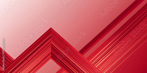 Red vintage theater curtain backdrop with striped pink lines and light vector illustration design art for a decorative wallpaper pattern