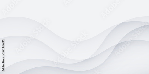 Elegant Minimalist Grey Abstract Wave Background with Smooth Curves and Modern Gradient