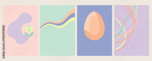 Easter Egg Design, Rainbow Sky Illustration, Whimsical Holiday Art, Colorful Spring Concept, Fantasy Nature Design, Kids Playful Vector, Seasonal Magic Art

