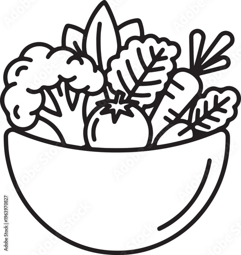 vector illustration of a flower pot