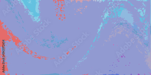 Abstract colorful background with blended shades of blue purple and red