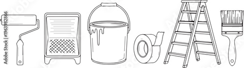 Set of black linear icons for medical equipment and laboratory supplies, transparent background, vector graphics, modern design.