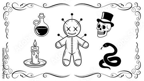 Vintage-style playing cards featuring king, queen, jack, and ace of spades with crowns Vector