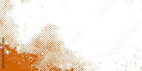 Abstract vector illustration of a fiery female tennis player silhouette featuring grunge paint splashes and ink stains on a textured art backdrop