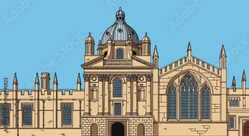 Bodleian Library Oxford Building.