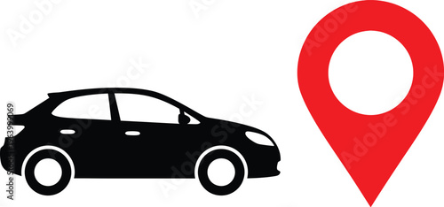 Car location icon