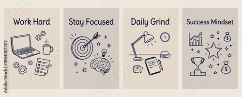 Stay Focused, Daily Grind, Productivity Habits, Time Management, Work Ethic, Discipline, Career Progress
