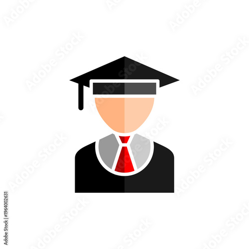 Graduate Icon Student of University Avatar Symbol