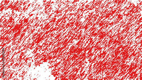 Vector Abstract red grunge texture shows chaotic streaks and scratches which evokes energy, the marks and lines on the surface implies conflict or passion.