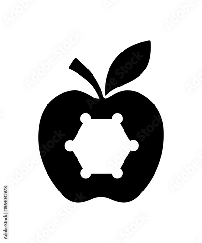 Apply frame monogram svg