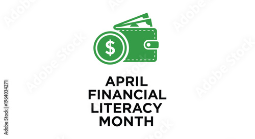 April financial literacy month awareness campaign logo