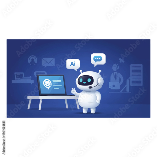 AI chatbot automates customer support delivering fast accurate responses improving satisfaction