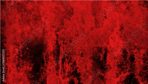 Dramatic abstract red texture and dark gritty grungy surface and chaotic pattern and violent emotion and deep crimson tone and rough weathered background and artistic design and intense contrast.