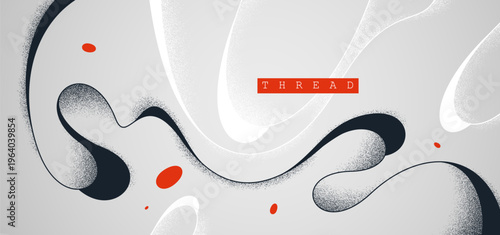 Soft and relaxing vector linear abstract background, curvy lines artistic abstraction, minimal flowing lines and textures, elegant wave stripes, flowy modern graphics.