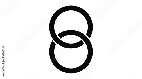 circular logo on transparent background