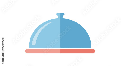 Food Cloche Icon, Restaurant Service, Catering, Fine Dining, Food Presentation, Meal Cover