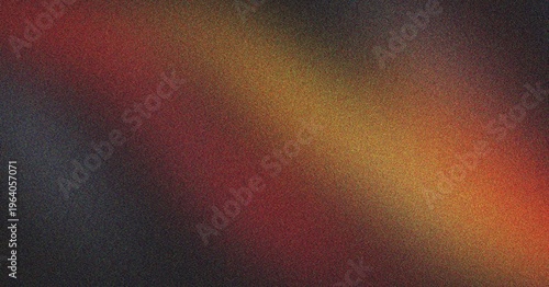 Cinematic red and orange light leak background with heavy film grain.