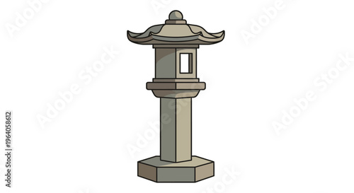 Stone Garden Lantern