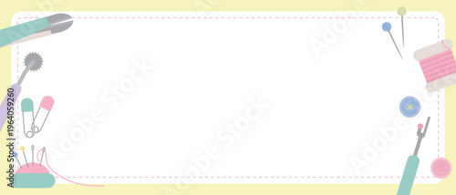 アイキャッチ・ヘッダー用の裁縫フレーム