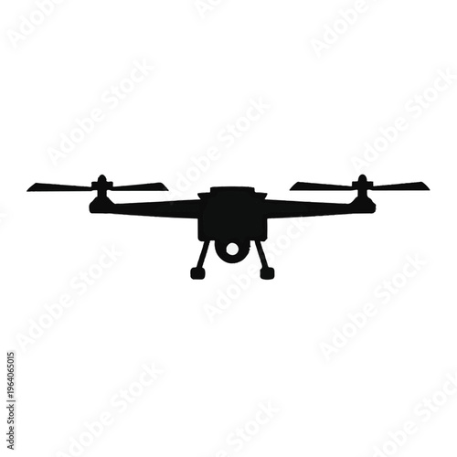 Black Silhouette of a Quadcopter Drone vector zhfrnk6wrgsbo3pow2xgfg
