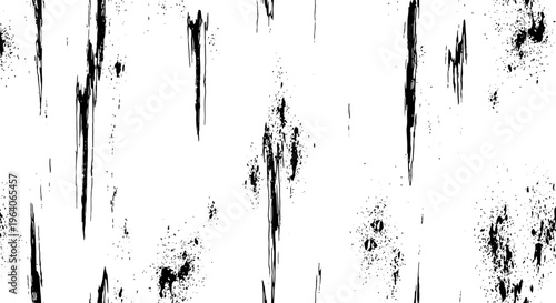 Abstract Black And White Grunge Texture Background