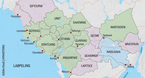 Detailed Map of the Konkan Region of India.