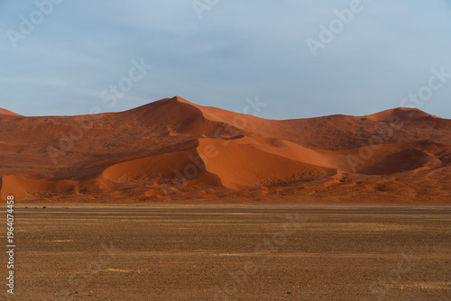 Dune in early morning light Sossusvlei Namibia