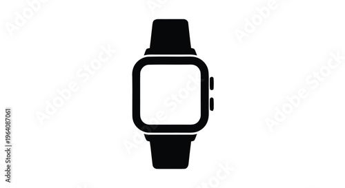 Vector illustration of smart watch icon vector illustration
