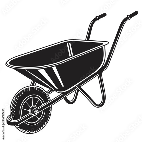 vector illustration of a stroller
