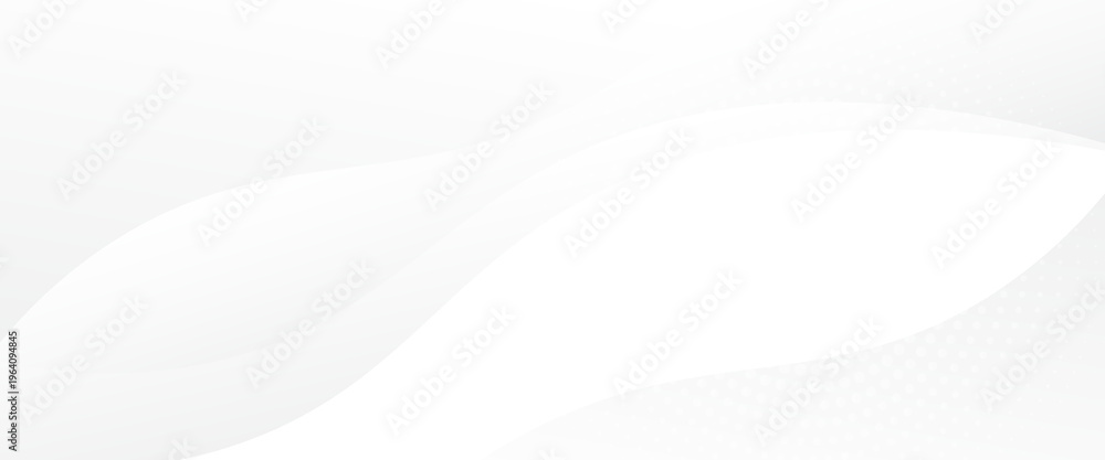 Obraz premium Abstract white background poster with dynamic waves