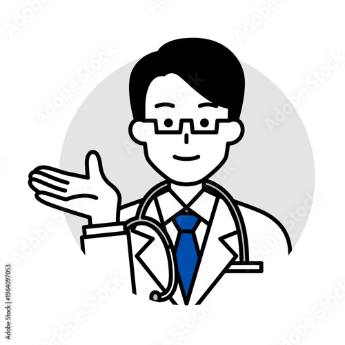 男性医師のアイコン（紹介）