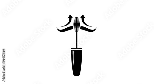 Black silhouette of a nail puller tool.