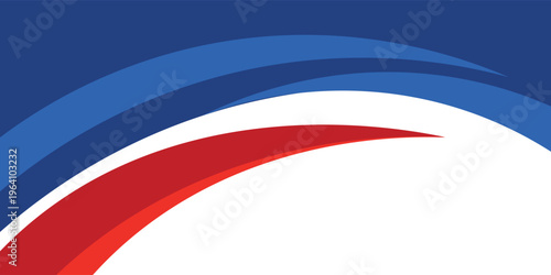 arrière-plan abstrait bannière d'entreprise avec dégradé rouge et bleu.eps10