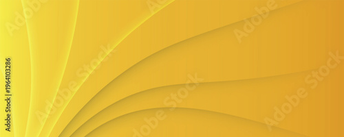 Minimalist background with dynamic wavy decorative shapes. Elegant line style concept with beautiful combination light and shadow effects. Vector vol. 3