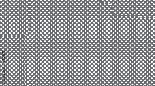 Canvastavla White polka dots pattern on a solid gray background