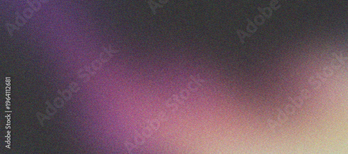 Purple and pink gradient with bright light and grainy abstract background.