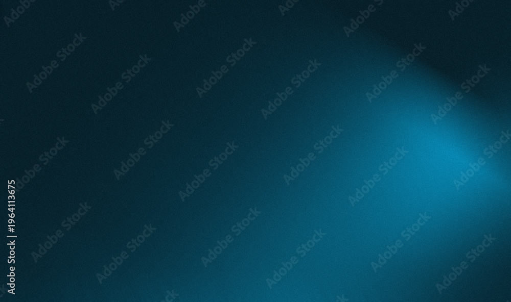 Obraz premium soft teal background with very subtle gradations (soft transitions) and a fine grain texture.