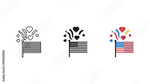 diverse hands holding pride and support symbols vector illustration