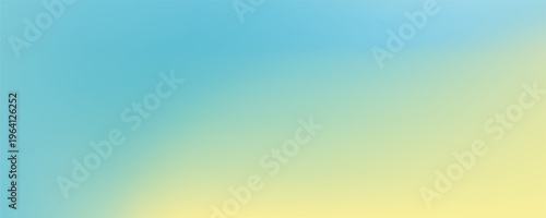 Abstract blurred gradient mesh background in blue and yellow colors of national flag of Ukraine.