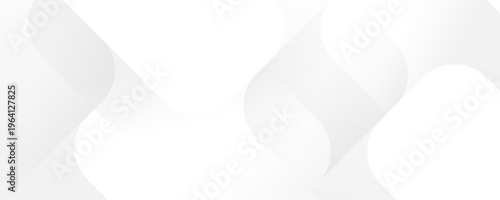 Abstract pattern white geometric banner design background.