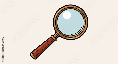 Magnifying Glass Illustration