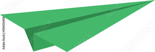 Paper airplane flying with a dotted line Illustration of blue paper plane arrows and dotted line paths featuring origami aircraft and simplistic airplane with dash trajectory trails symbolizing cute