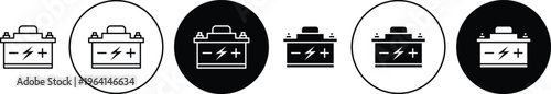 Battery icon. flat illustration of vector icon for web UI UX