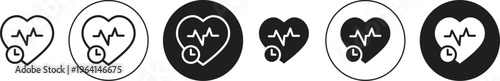 Blood pressure icon. flat illustration of vector icon for web UI UX