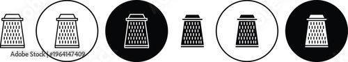 Cheese grater icon. flat illustration of vector icon for web UI UX