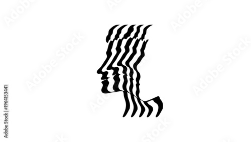 symbol of popularity, black isolated silhouette