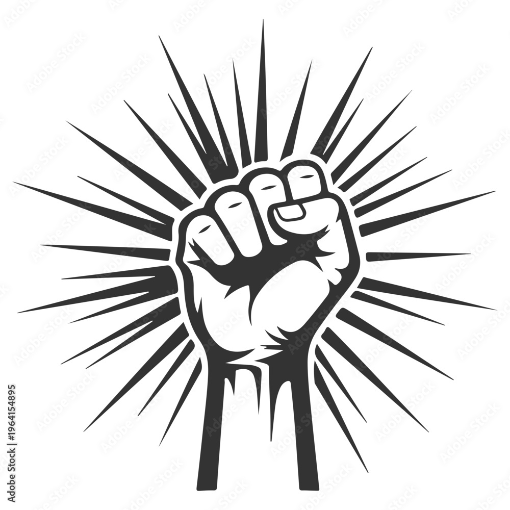 Obraz premium International Workers Day and Happy May Day Vector Illustration – Professional Labour Day Concept with Industrial Tools, Solidarity Fist, and Celebration Symbols for Global Workers Rights.